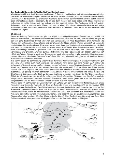 Weißer Wolf & Seelenfresser (PDF)