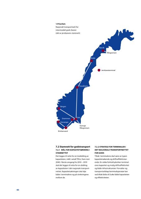 Godstransport på bane - Jernbaneverket