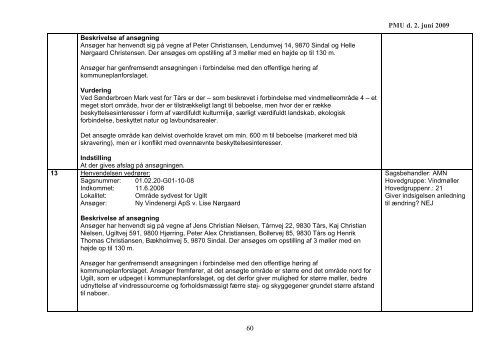 Forslag til svar på indsigelser - Kommuneplan 2009 for Hjørring ...