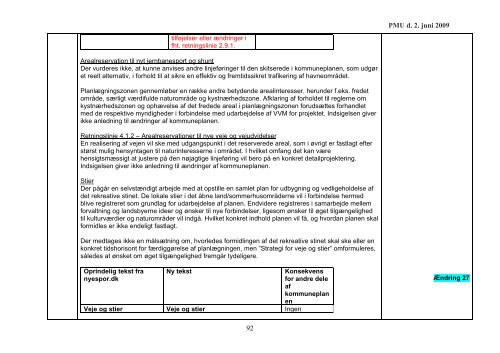 Forslag til svar på indsigelser - Kommuneplan 2009 for Hjørring ...