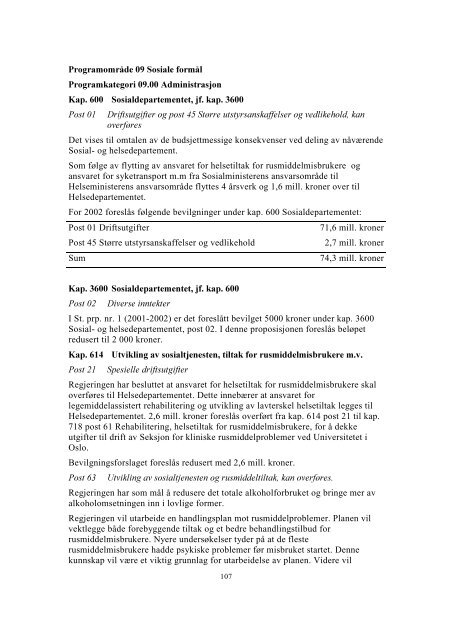 St.prp. nr. 1 Tillegg nr. 4 - Statsbudsjettet