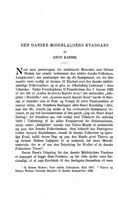 Danske Studier. 1925