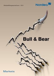 Broschyr Bull & Bear - Nordea Markets