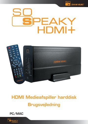 HDMI Medieafspiller harddisk - DaneDigital