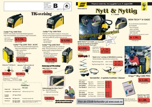 Nytt & Nyttig Nytt & Nyttig B - TOOLS Industri Fokus AS