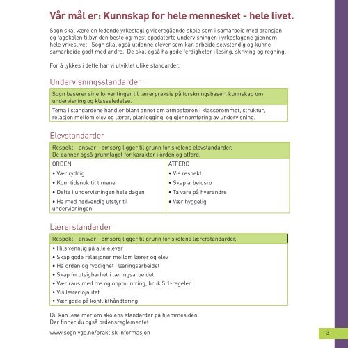 Hvem Hva Hvor - Sogn videregående skole