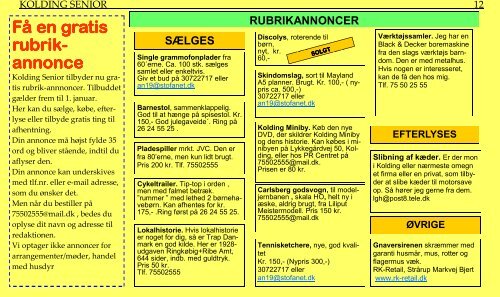 Uge 52 - Kolding Senior