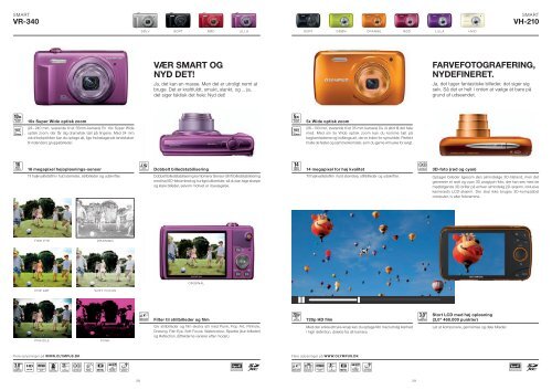 den nye olympus digital kompaktkamera-kollektion 2012 – lavet til dig.