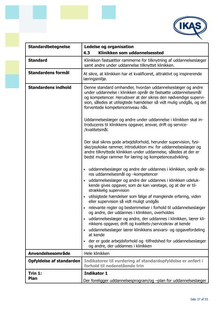 Kvalitetskrav til almen praksis (pdf) - Dagens Medicin