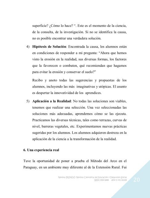 El método del arco - Universidad Autónoma de Asunción