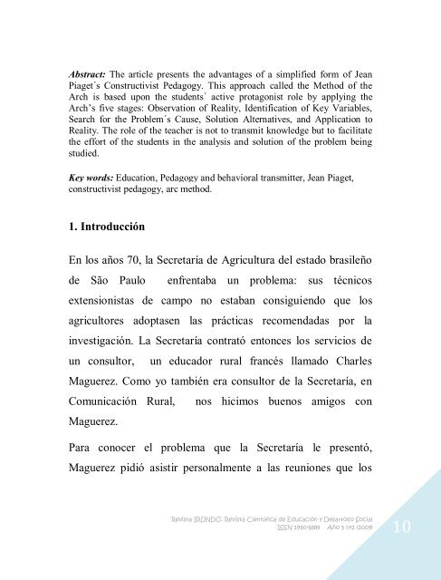 El método del arco - Universidad Autónoma de Asunción