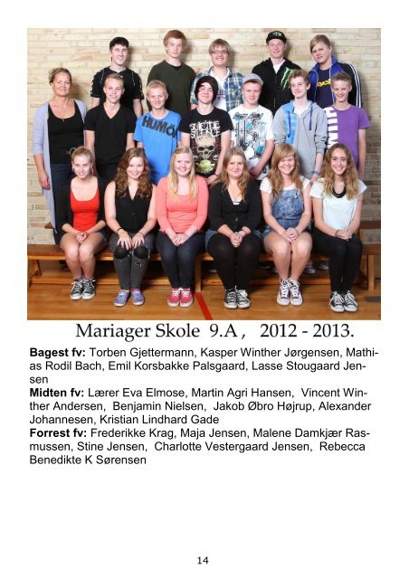 Frikvarter Juni 2013 - Mariager Skole