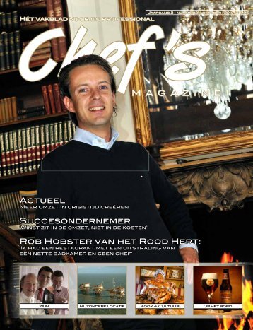 Chefs magazine - Uitgeverij Vizier