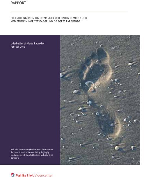 RAPPORT - Palliativt Videncenter
