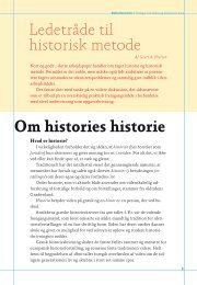 Om histories historie - Forlaget Columbus