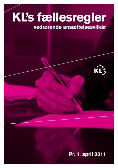 KL's fællesregler - Kommunernes Landsforening