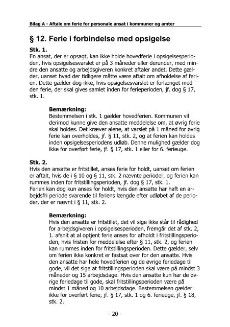 KL's fællesregler - Kommunernes Landsforening