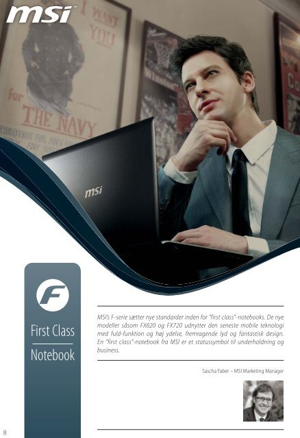 Notebook og system- og produktvejledning Sommer 2011 - Msi