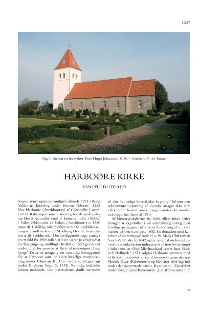 HARbOØRE KIRKE - Danmarks Kirker - Nationalmuseet