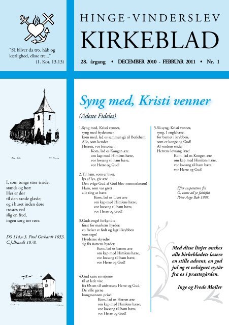 Februar 2011. - Vinderslev Sogn