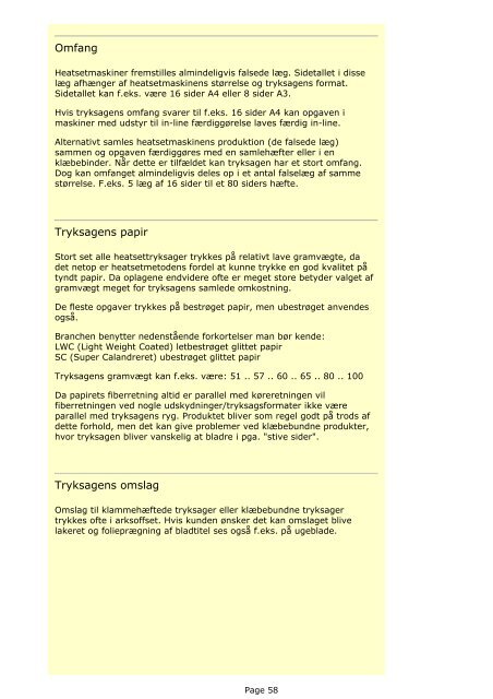 postpress.dk - produkter - menu