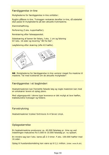 postpress.dk - produkter - menu