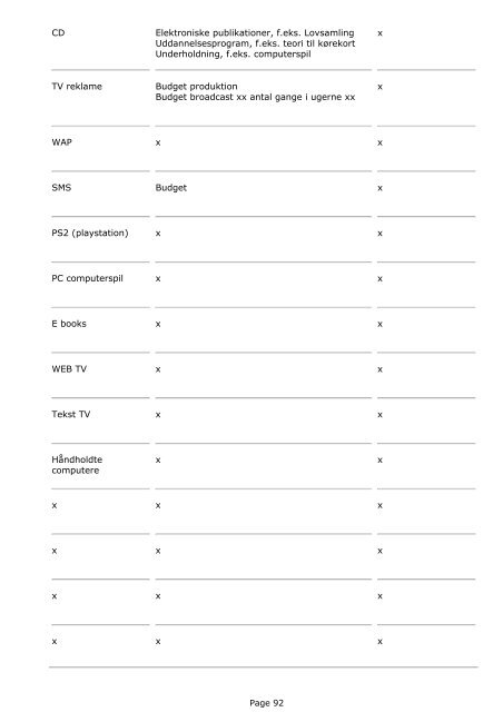 postpress.dk - produkter - menu