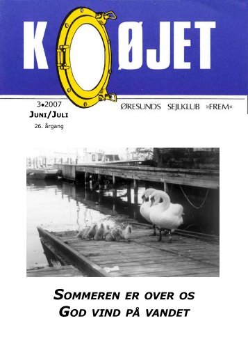 Nr. 3/2007 - Øresunds Sejlklub Frem