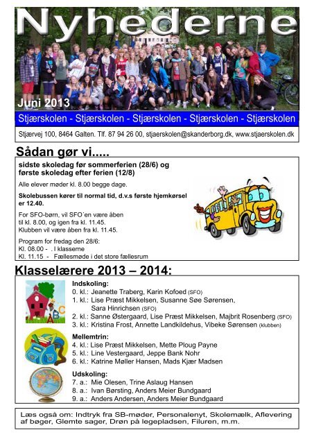 Nyhederne juni 2013 v2.pdf - Stjærskolen