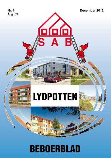 Lydpotten - December 2012 - Sønderborg Andelsboligforening