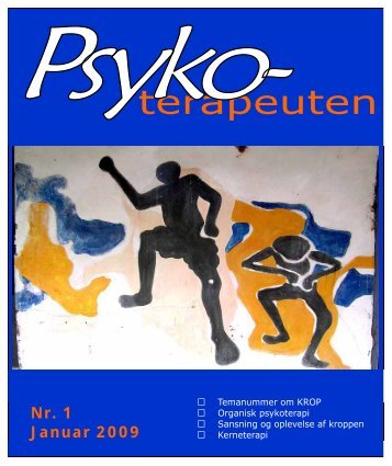 Nr. 1 Januar 2009 - Psykoterapeut Foreningen