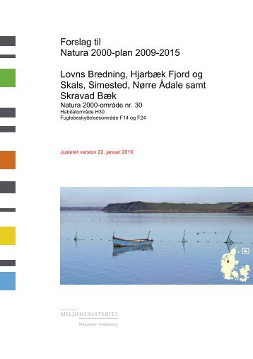 Forslag til Natura 2000-plan 2009-2015 Lovns ... - Fjordvenner