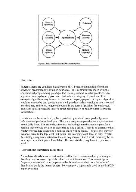 Basic expert systems. - BCS