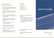 Kend din ret til indsigt (pdf-format) - Datatilsynet