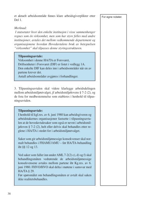 Hovedavtalen med Tilpasningsavtale for Forsvaret.pdf - Befalets ...