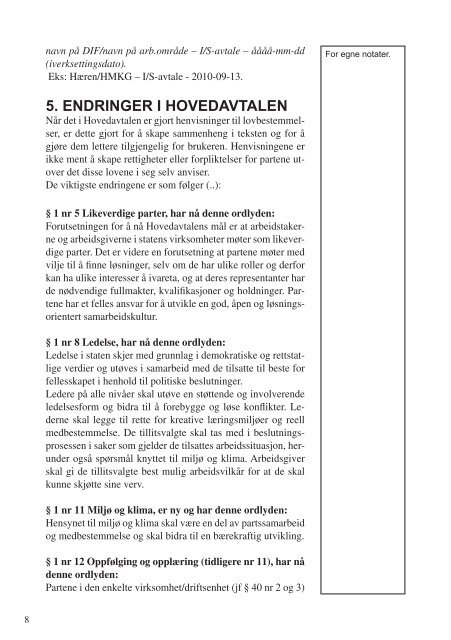 Hovedavtalen med Tilpasningsavtale for Forsvaret.pdf - Befalets ...