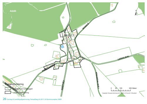 Forslag til Landsbyafgrænsning. Tematillæg (6-2011) - Horsens ...