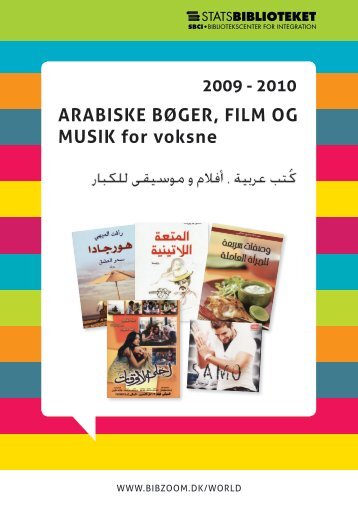 ArAbiske bøger, film og musik for voksne - Statsbiblioteket