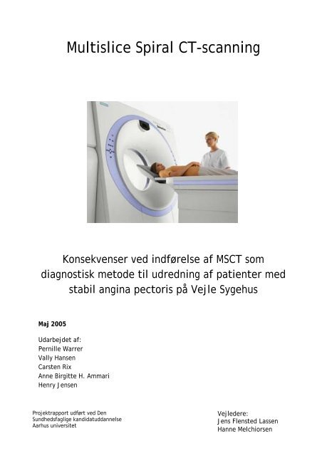 MTV- Spiral CT-scanning