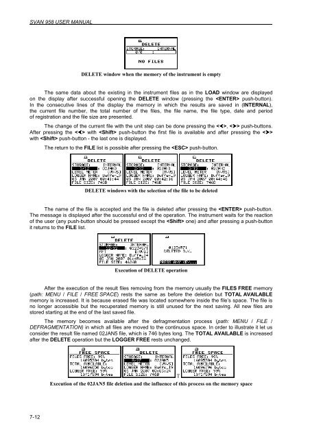 7 SAVING MEASUREMENT RESULTS - FILE - Svantek