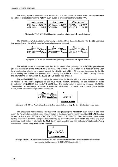 7 SAVING MEASUREMENT RESULTS - FILE - Svantek