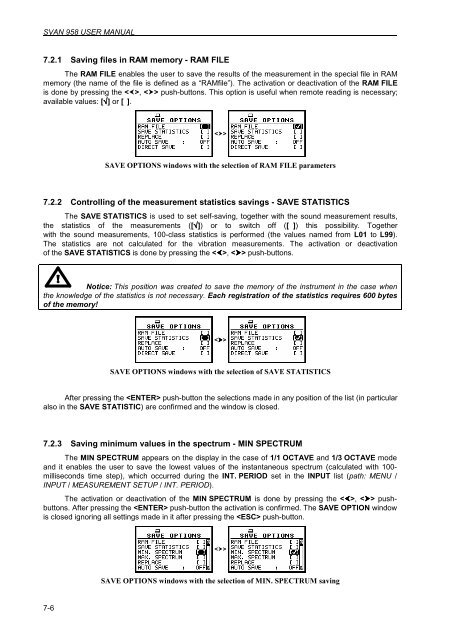 7 SAVING MEASUREMENT RESULTS - FILE - Svantek