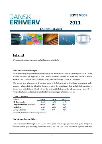 Island - Dansk Erhverv