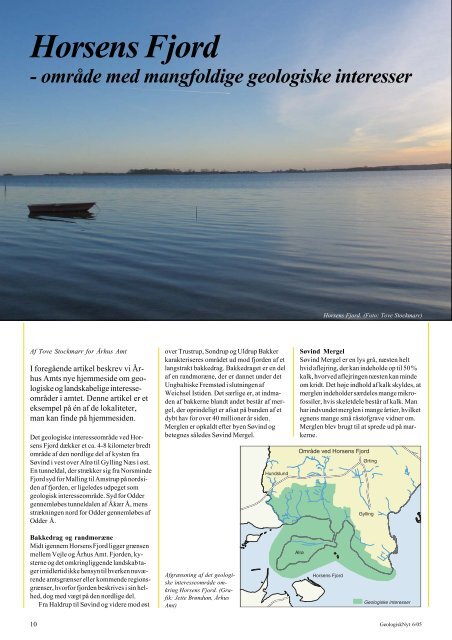 Horsens Fjord - GeologiskNyt