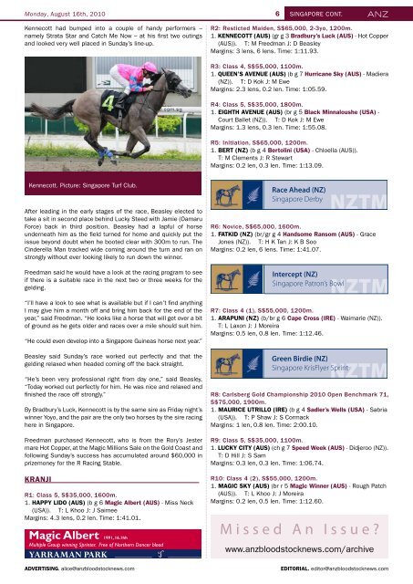 new zealand bloodstock news anz - Anzbloodstocknews.com