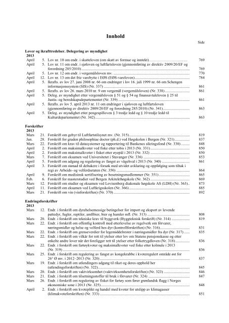 Hefte 5 2013 - Lovdata