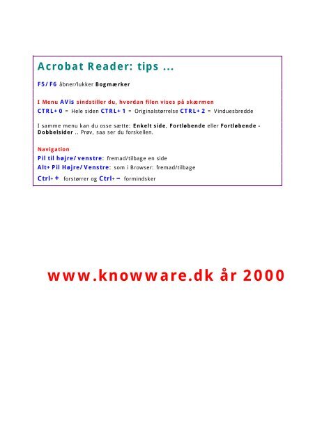 Start med HTML - PDF - KnowWare