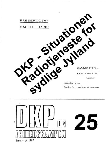 DKP og Frihedskampen Bind 25