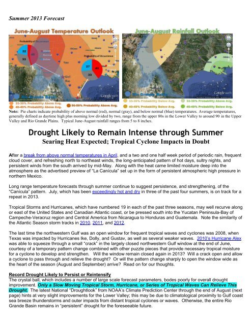 Cruel Summer? - National Weather Service Southern Region ...