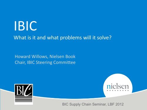 IBIC - Book Industry Communication